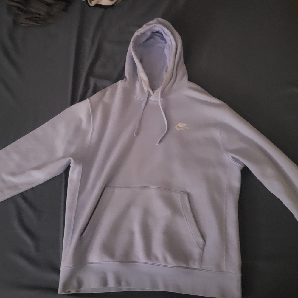 Nike Men's Large Light Blue Hoodie